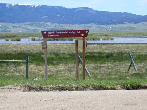 GDMBR: We arrived at the headwaters of Lima Reservoir.